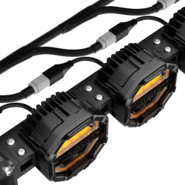 Светодиодная рабочая фара (световая балка) 50" Aurora ALO-W-4-R12T3-AW-D10, 30W, 1800 Lm