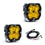 Комплект светодиодных фар Baja Designs Squadron 2.0 Sport, Baja Amber, комбинированный луч (Driving Combo), арт. 55-7813-2