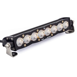 Светодиодная балка Baja Designs S8 Straight 10″, широкий луч Wide Cornering, прозрачные линзы, арт. 70‑1004 (701004)