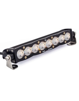 Светодиодная балка Baja Designs S8 Straight 10″, широкий луч Wide Cornering, прозрачные линзы, арт. 70‑1004 (701004)